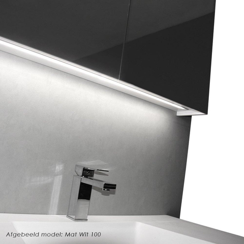 Saniclass Dual Spiegelkast - 60x70x15cm - 1 linksdraaiende spiegeldeur - MFC - legno viola OUTLETSTORE STORE39902