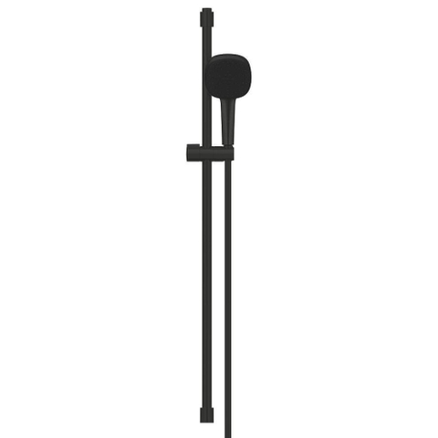 Grohe Tempesta Cube 110 Glijstangset - 90cm - vierkante handdouche - 2 straalsoorten - gladde doucheslang - matte black (mat zwart) SW1077293