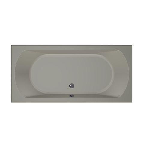 Xenz Lagoon Baignoire duo - 190x90x53 - bonde Centrale - acrylique - ciment SW103405