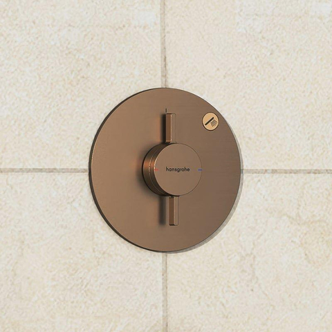 Hansgrohe DuoTurn S Inbouw mengkraan - voor 1 functie - geborsteld brons SW918589