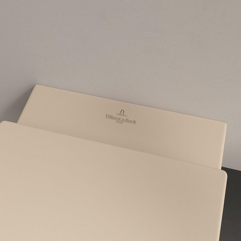 Villeroy & Boch Subway 3.0 Wandcloset Pack - 56cm - zonder spoelrand - diepspoel twistflush - softclose en quickrelease zitting CeramicPlus - mat almond (beige) SW1417775