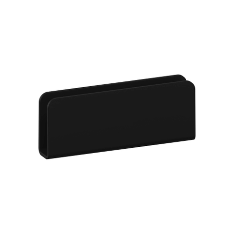 BRAUER spiegeldeurgreep – Ø50 mm – met clip – Zwart mat SW721006