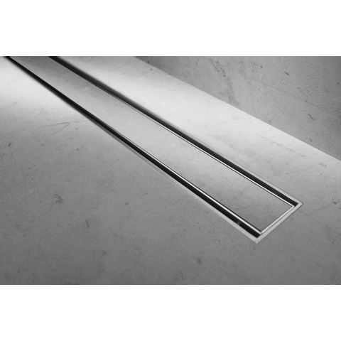 Easydrain Compact taf verlaagd douchegoot rooster 60cm tegel voor tegeldikte 3 13 mm rvs OUTLETSTORE STORE31861