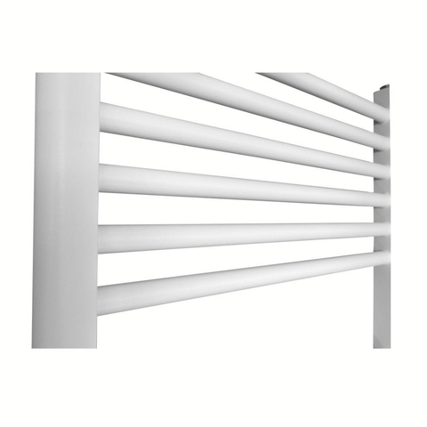 Sanicare Lumara Elektrische Radiator - 120x50cm - 750W - witte thermostaat - rechtsonder - wifi - aluminium - mat wit SW1581493