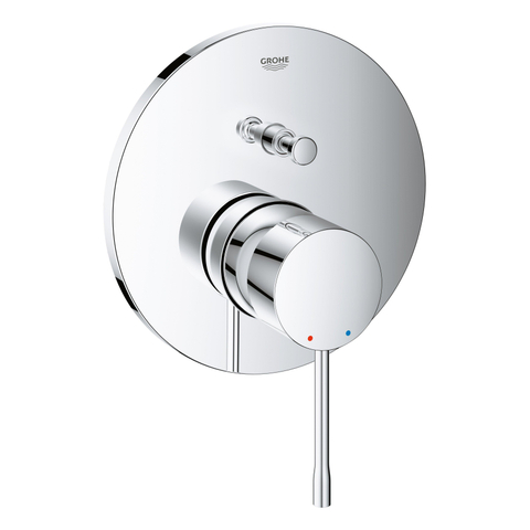 GROHE Essence New garniture E pour mitigeur de bain encastré avec inverseur chromé SW236930
