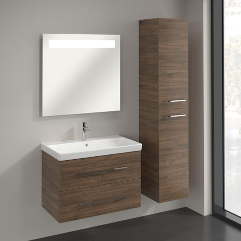 Villeroy & Boch Avento kast hoog - 35x176cm - 2 deur rechts - Arizona Oak (hout) SW479539