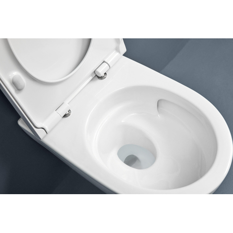 Geberit iCon WC suspendu – compact – TurboFlush – profondeur 49 cm – avec abattant – blanc brillant SW1235362