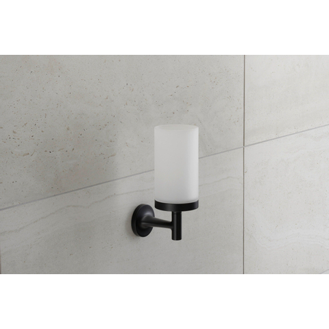 Duravit Starck T Tandenborstelhouder - matglas - mat zwart SW297076