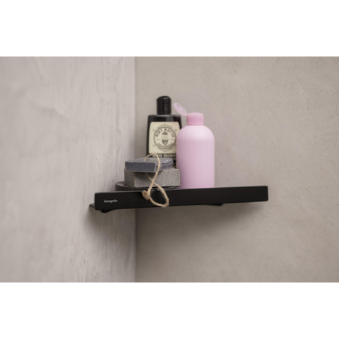 Hansgrohe AddStoris Q zeepkorf hoek - mat zwart SW651147