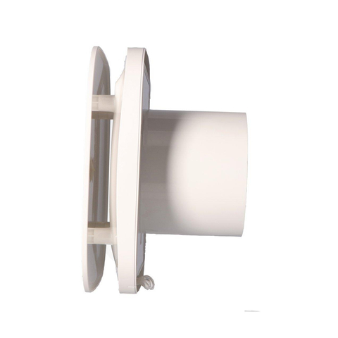 Vent-Axia Supra Design 100 HT badkamerventilator met vochtsensor en timer 90 m3/h Wit OUTLETSTORE STORE41937