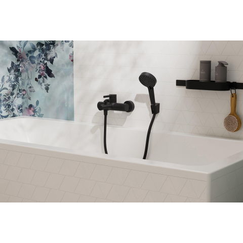 Hansgrohe Zesis mitigeur bain-douche - apparent - monocommande - noir mat SW1388520