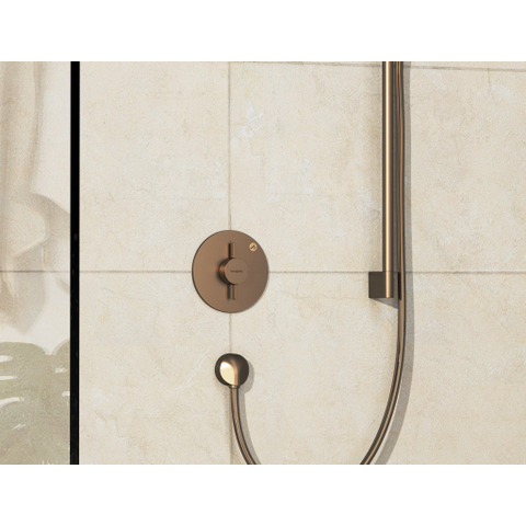 Hansgrohe DuoTurn S Inbouw mengkraan - voor 1 functie - geborsteld brons SW918589