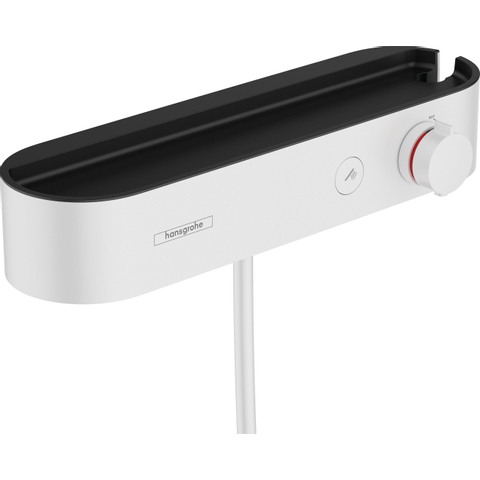 Hansgrohe Showertablet select Pulsify - select douche - thermostaat - met showertablet - 40cm - mat wit SW651260