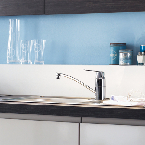 GROHE Eurosmart Cosmopolitan Robinet de cuisine avec bec bas et tournant chrome 0437360