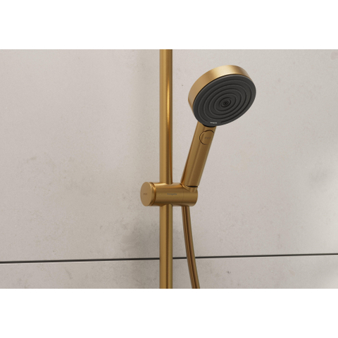 Hansgrohe Unica glijstangset - 65cm - brushed bronze (brons) SW1566568