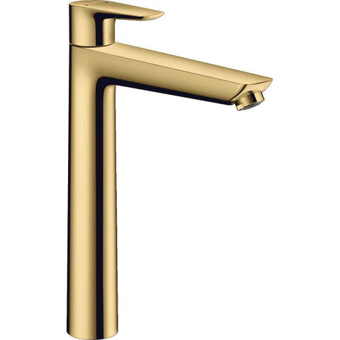 Hansgrohe Talis e 1 greeps wastafelkraan - 240 PopUp - trekwaste - gepolijst goud SW297657