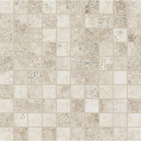 Ceralto Serrano Facet Mozaïektegel - 29.7x30cm - 9mm - White mat SW1175192