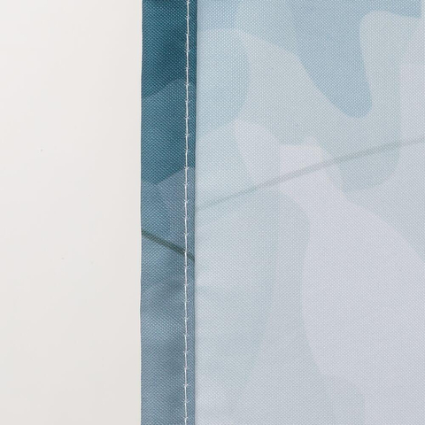 Sealskin Terre Rideau de douche 180x200 cm Polyester Vert foncé / Blanc cassé SW699515