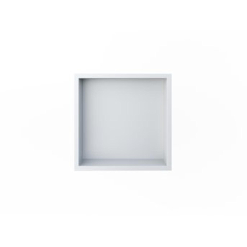 Looox Storage Collection Inbouwnis - 30x30x7cm - flens - wit SW1247917