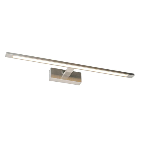 QAZQA Jerre applique murale - 62x13,5x5,5cm - LED incluse - IP44 - acier SW1187246