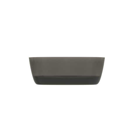 Riho Oval baignoire autoportante - 175x80cm - solid surface - semi-transparent - fumée givrée SW1030662