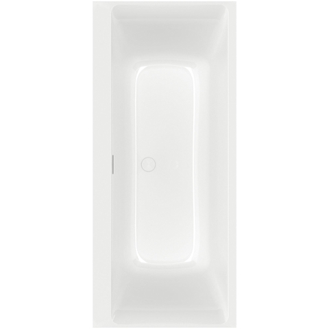Villeroy & Boch Subway 3.0 bad rechthoek - 170x75cm duo - met afvoer - glans wit SW641648