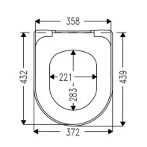 Villeroy & Boch Antao Closetzitting - met automatische sluitfunctie (SoftClosing) - met afneembare zitting (QuickRelease) - softclose - White Alpine (glans wit) SW917934