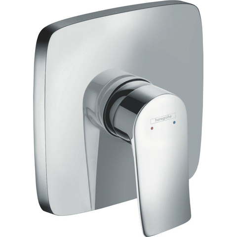 Hansgrohe Metris Afbouwdeel - voor inbouw douchekraan rechthoekig - hoogglans chroom GA43910