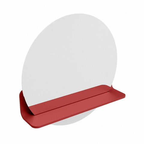 Mondiaz SPOT miroir – Ø 50 cm – avec tablette – Fire (rouge) SW1235523