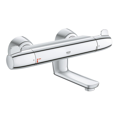 GROHE Grohtherm Special douchekraan thermostatisch multifunctie met koppelingen chroom SW86832