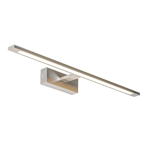 QAZQA Jerre applique murale - 62x13,5x5,5cm - LED incluse - IP44 - acier SW1187246