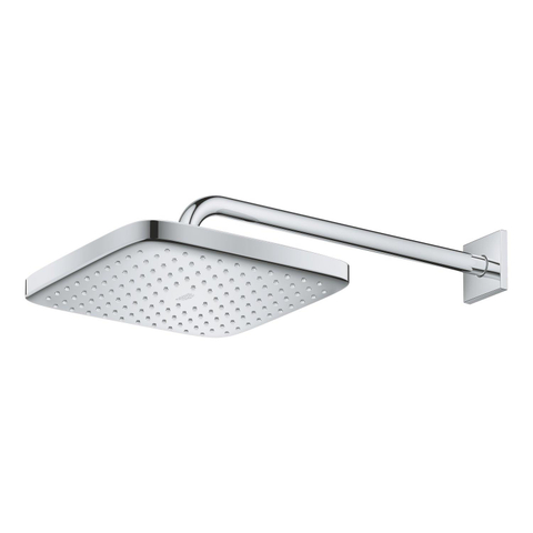GROHE Tempesta 250 Cube Hoofddouche - 25cm - 1 straalsoort - wandarm 38cm - chroom SW490430