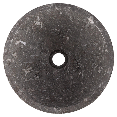 Differnz ASTI Vasque à poser - 38cm - pierre naturelle polie - gris SW1236906
