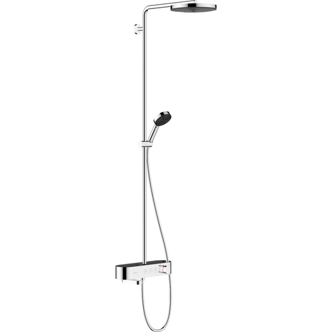 Hansgrohe Pulsify S colonne de douche - 26cm - 1 jet - thermostatique - avec bec bain - chromé SW651034