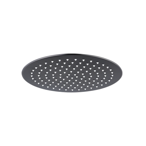 Fortifura Calvi showerhead round - 25cm - 6mm gun metal - PVD - geborsteld gunmetal (antraciet) SW720556