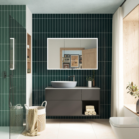 Villeroy & Boch Artis opzetwastafel ovaal - 61x41x12.5cm - zonder kraangat - zonder overloop - French Linen (glans grijs) SW68831