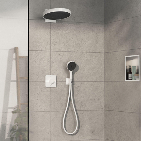 Hansgrohe Showerselect comfort q Thermostaat - inbouw - 2 functies - mat wit SW918089