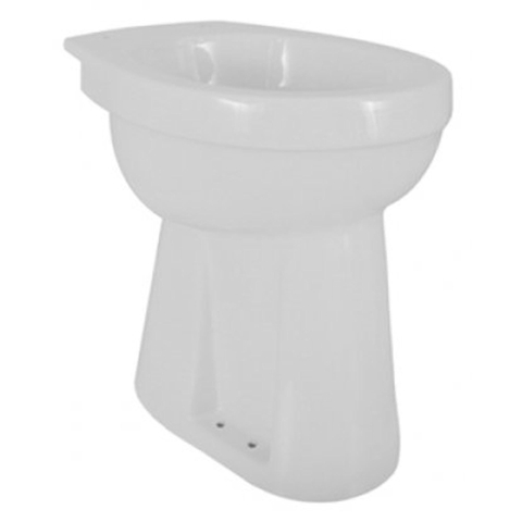 Xellanz staande verhoogde toiletpot +6 AO wit SW10745