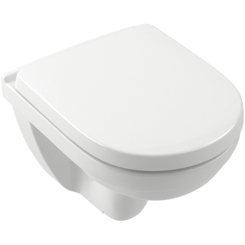 Villeroy & Boch O.novo Compact wandcloset - diepspoel DirectFlush - 36x49cm - White Alpine (glans wit) SW68867