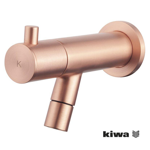 Wiesbaden Amador Robinet lave-mains mural Cuivre brossé SW440368