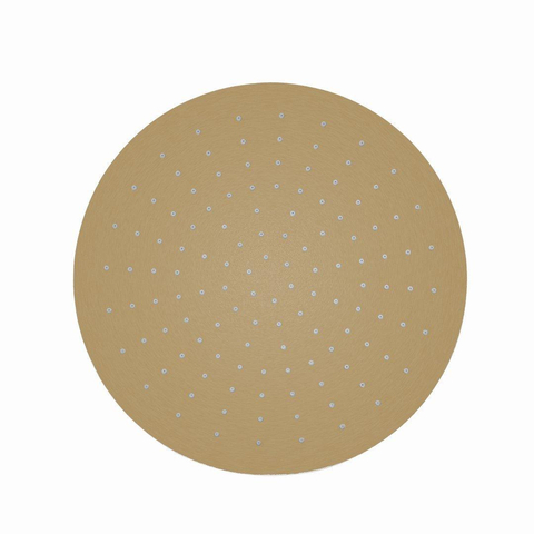 Crosswater 3ONE6 Hoofddouche - 30cm - gecoat messing geborsteld (goud) SW928127