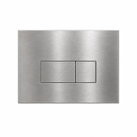 QeramiQ Dely Swirl Ensemble de WC - réservoir encastré Qeramiq Flush - abattant 35mm - plaque de commande en métal inox - boutons rectangulaires - noir mat SW1578288