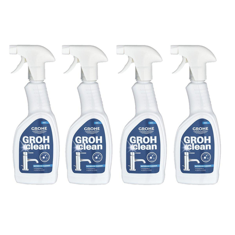 Grohe Grohclean Produit de nettoyage - 4 stuks - 4 x 500 ml - Blanc SW996234