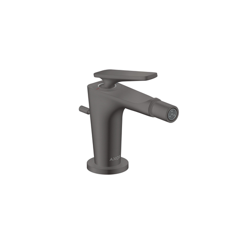 Hansgrohe Axor Citterio C 1-gats bidetmengkraan m. pop-up trekwastevoorsprong 11.3cm - brushed black chrome SW1152015