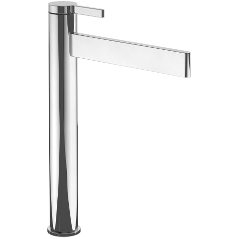 Villeroy & Boch Dawn 1 greeps wastafelkraan verhoogd - zonder pop up afvoergarnituur - hoogglans chroom SW974132