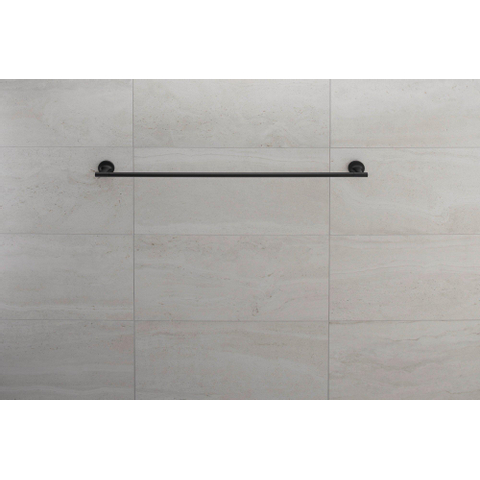 Duravit Starck T Handdoekhouder - 81cm - mat zwart SW297082