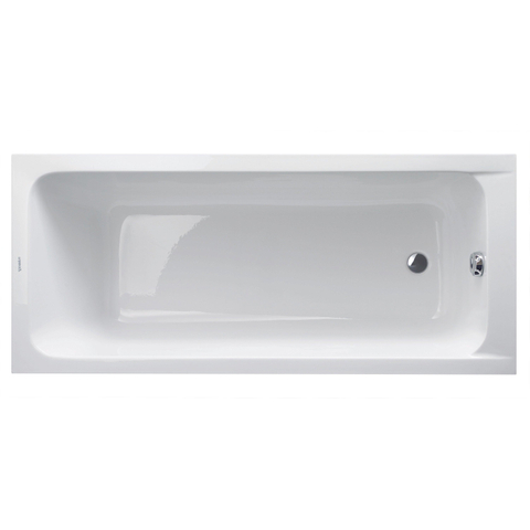 Duravit D-code Bad acryl rechthoekig - 170x70x40cm - glans wit 0297513