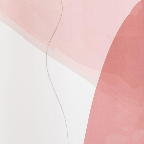 Sealskin Terre Rideau de douche 180x200 cm Polyester Rose foncé / Blanc cassé SW699517