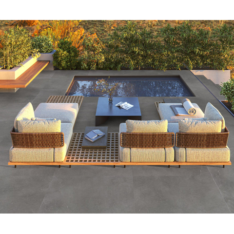 ÉCHANTILLON Terravito Cozino Carrelage de sol et de mur - 60x60cm - rectifié - gris foncé mat SW1130972