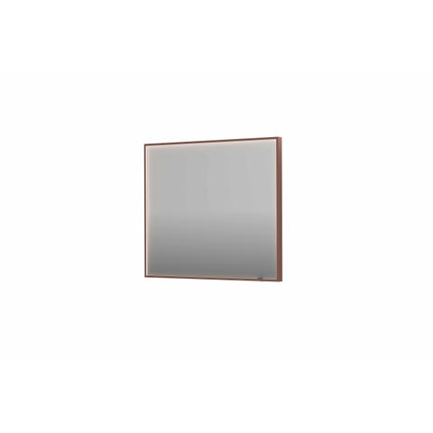 INK SP19 miroir – rectangle – 90 x 80 cm – LED directe tout autour – Cuivre brossé SW955891